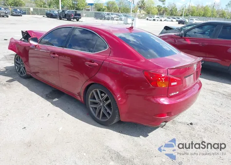 2008 Lexus Is 250 z USA, uszkodzony, nr VIN JTHCK262285024566